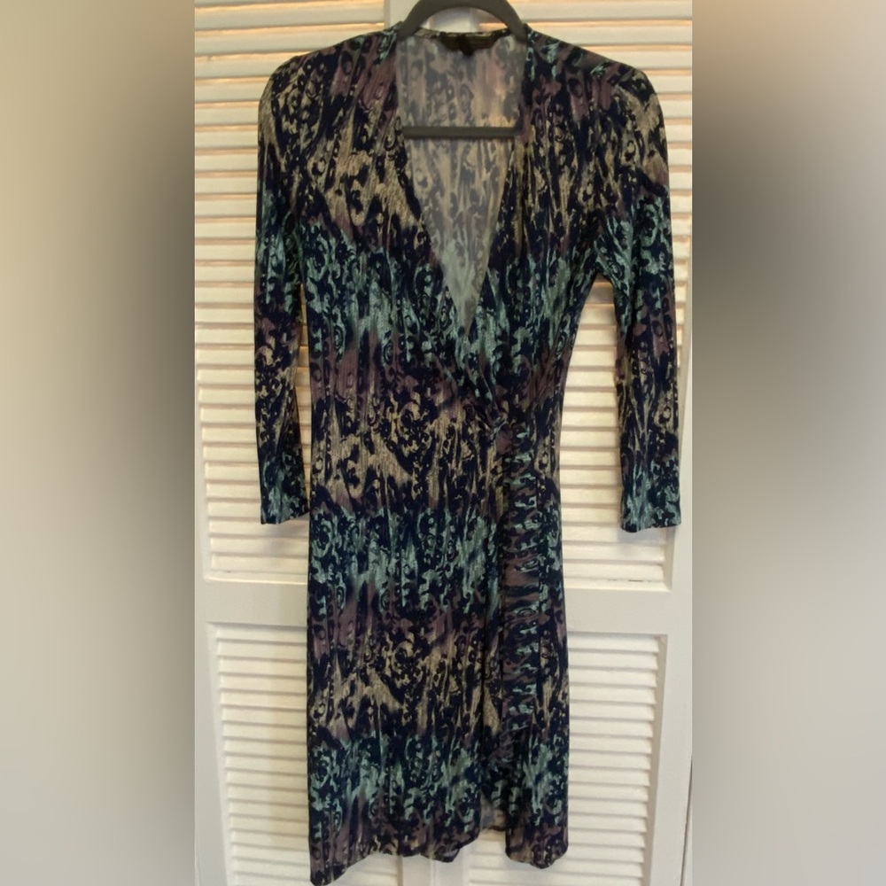 Wrap dress in like new condition.